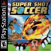 Super Shot Soccer Playstation  box art